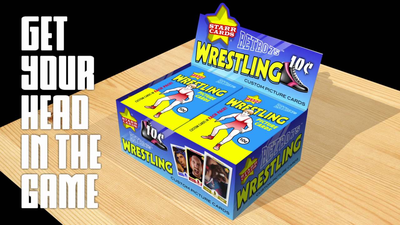 Make Your Own Wrestling Card (Starr Cards Retro 75) YouTube
