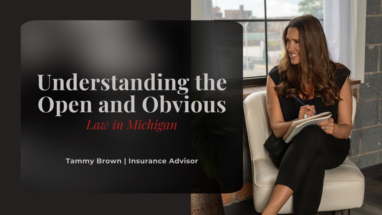 Understanding Michigan’s Open and Obvious Law ⚖️ | What Homeowners & Business Owners Need to Know