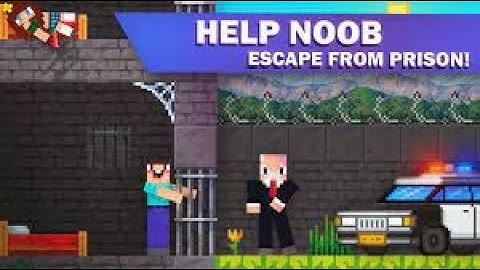 Noob Miner 2  Escape From Prison 🕹️ [PART-1]