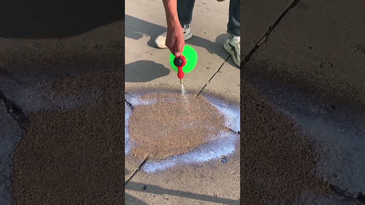 Broken Road Fixed So Strong That Even a Hammer Can’t Break It! 😲🛠️ 