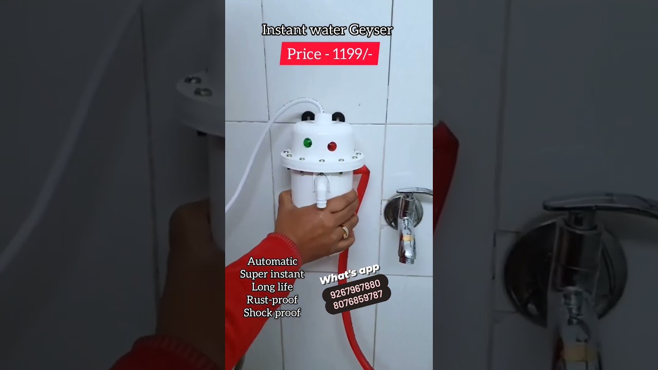 Instant Water Geyser