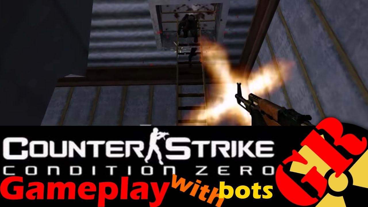 Counter-Strike: Condition Zero gameplay with Hard bots - Vertigo - Terrorist