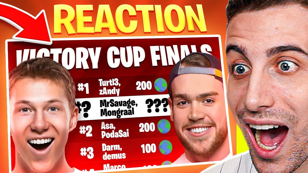 REACTION a MR SAVAGE e MONGRAAL si Preparano per le FNCS! Capitolo 7 Fortnite ITA