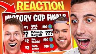 REACTION a MR SAVAGE e MONGRAAL si Preparano per le FNCS! Capitolo 7 Fortnite ITA