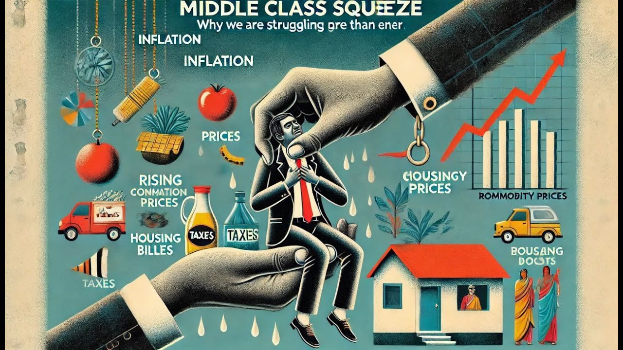 Middle Class Squeeze - Why We Are Struggling More Than Ever | #middleclass # middle - YouTube