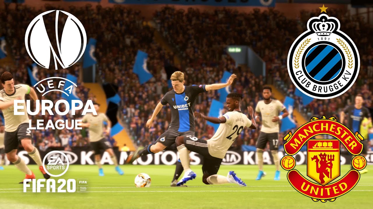 Fifa 20 - Club Brugge KV vs Manchester United F.C. | PC Ultra settings