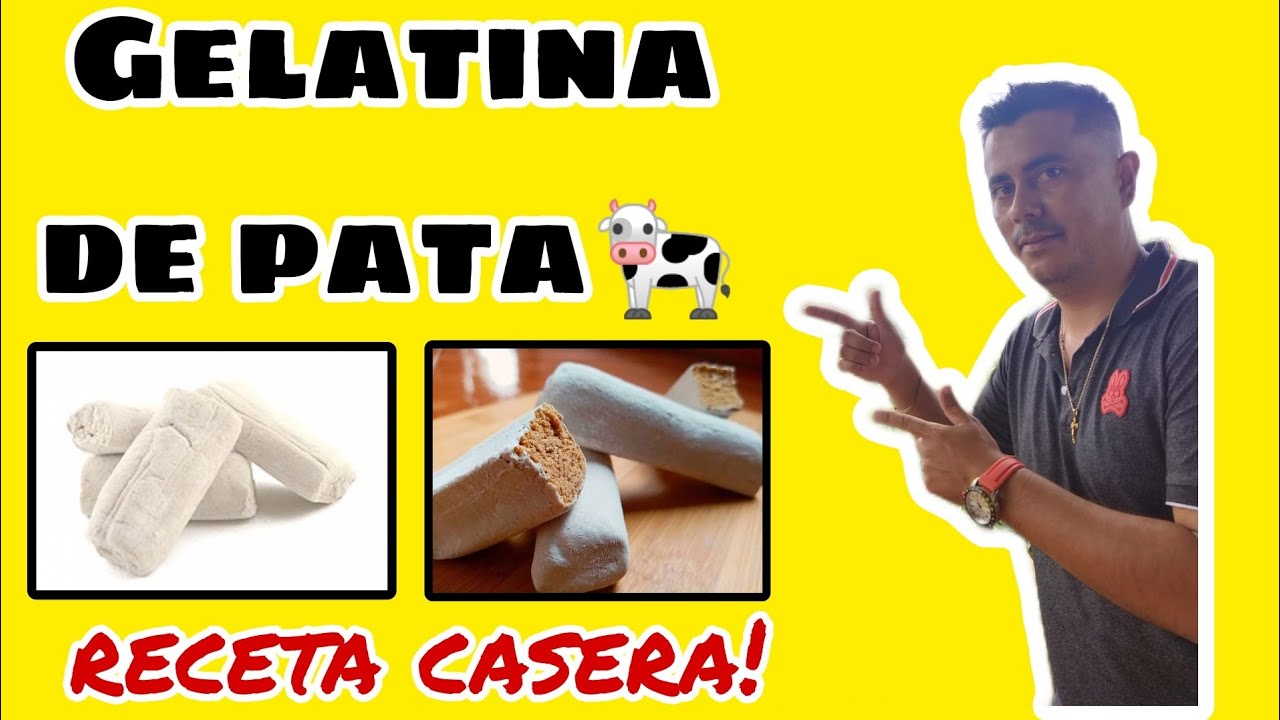 GELATINA DE PATA🐄 RECETA CASERA😱 (100% COLOMBIANA)