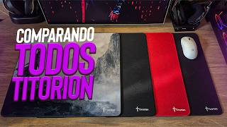 TITORION RIGEL! Comparativo completo de todos os MOUSEPADS