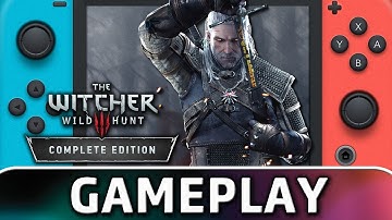 The Witcher 3: Wild Hunt | First 30 Minutes on Switch