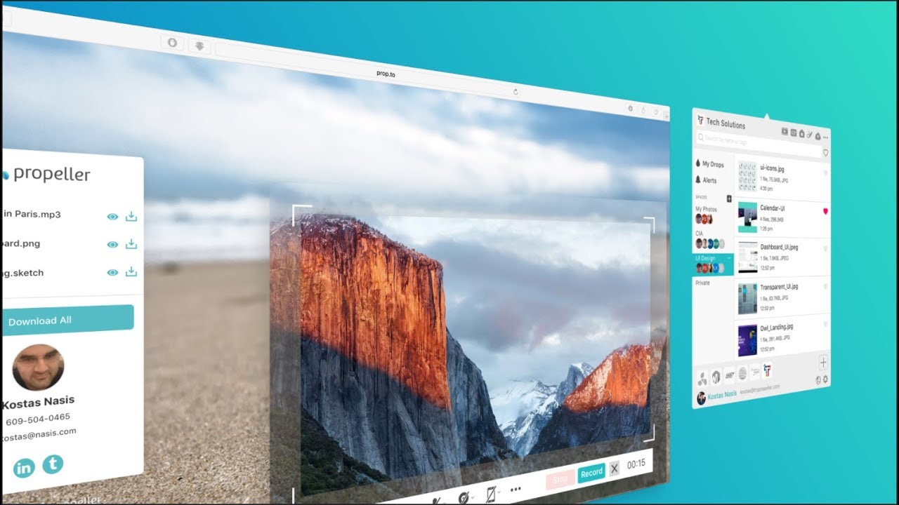 Propeller Instant Sharing