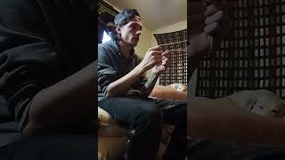 Lucas using the dowsing rods part 1