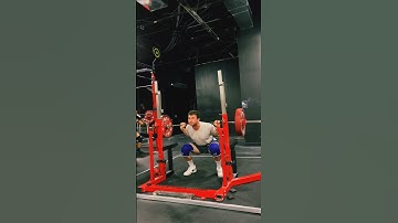375 lb paused squat #gym #fitness #squats