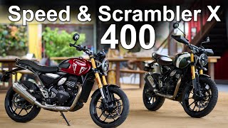 2024 Triumph Speed 400 &amp; Scrambler 400 X - New Beginner Motorcycles!