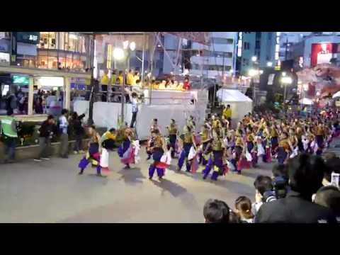 疾風乱舞2014『かぐやの舞』　東京よさこい2014　池袋駅前メイン会場