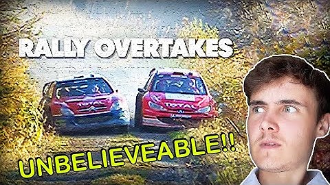 British Reaction to When WRC Overtaking Goes Wrong | Reaction