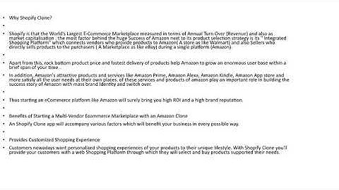 Shopify Clone | Shopify Clone Script