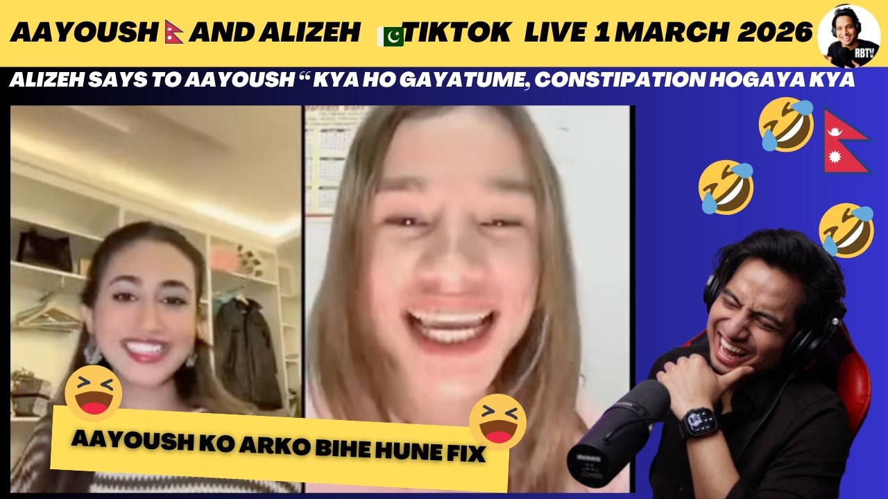 HAHA AAYOUSH KO KANCHI BUDI !! ALIZEH SAID 