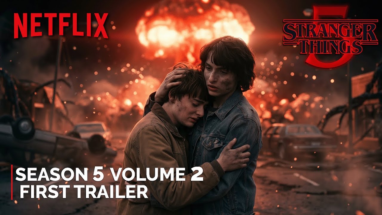 Stranger Things – Season 5 Volume 2 First Trailer | NETFLIX | 25 December, 2025