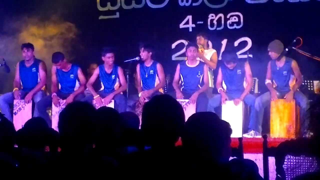 "Cajon" Maestro Beats Susara 2012 Matara,Sri Lanka (20121223).mp4