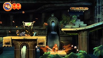 Donkey Kong Country Returns - Stage 3-4: Damp Dungeon [HD]