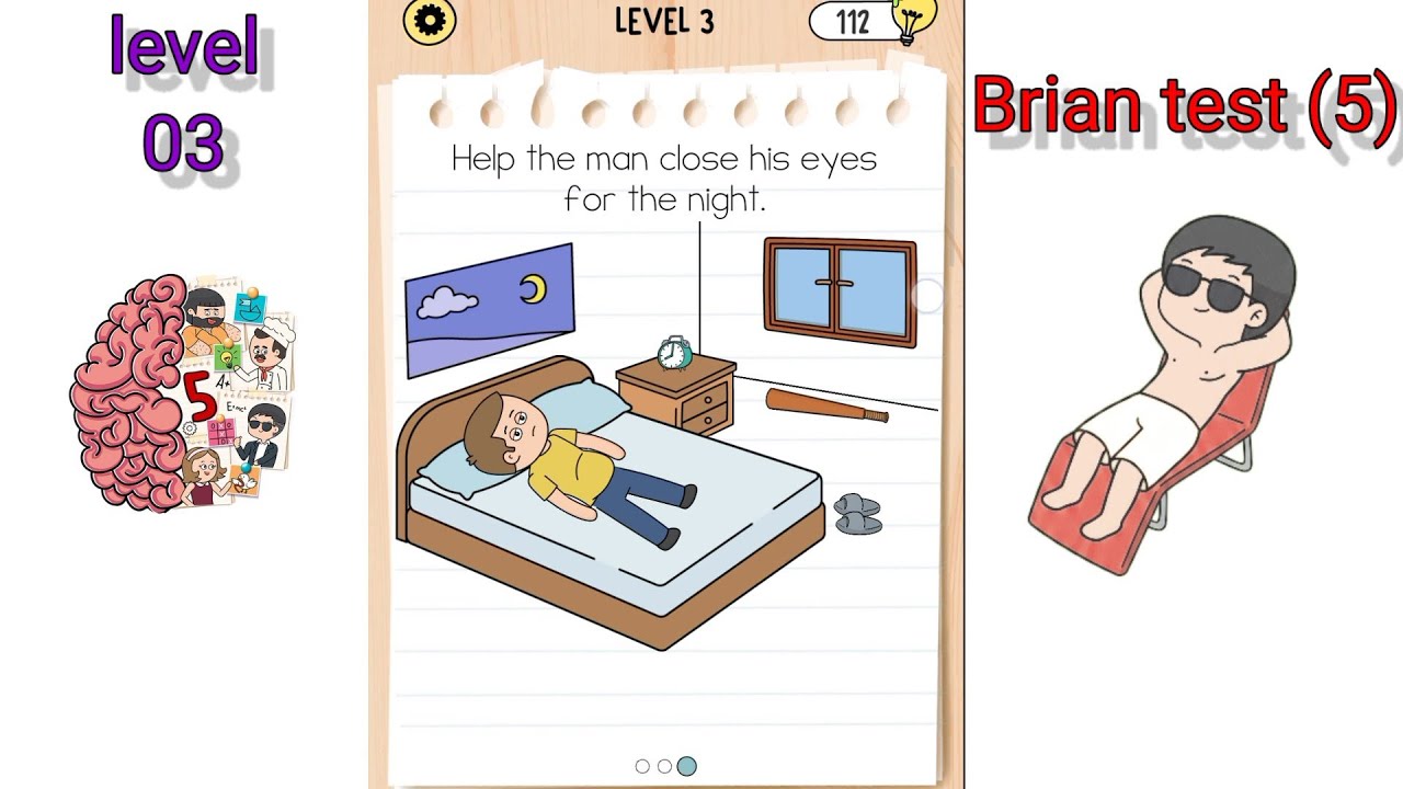 Brain test (5) level 03 - YouTube