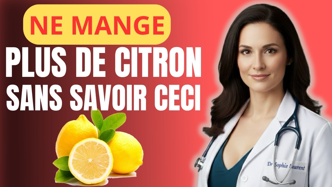 Ne mélange jamais le citron avec ces aliments si tu as plus de 50 ans