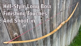 Hill Style Longbow - 8 Wrap up