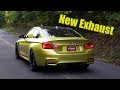 Installing an ARMYTRIX Exhaust on my Rebuilt BMW M4