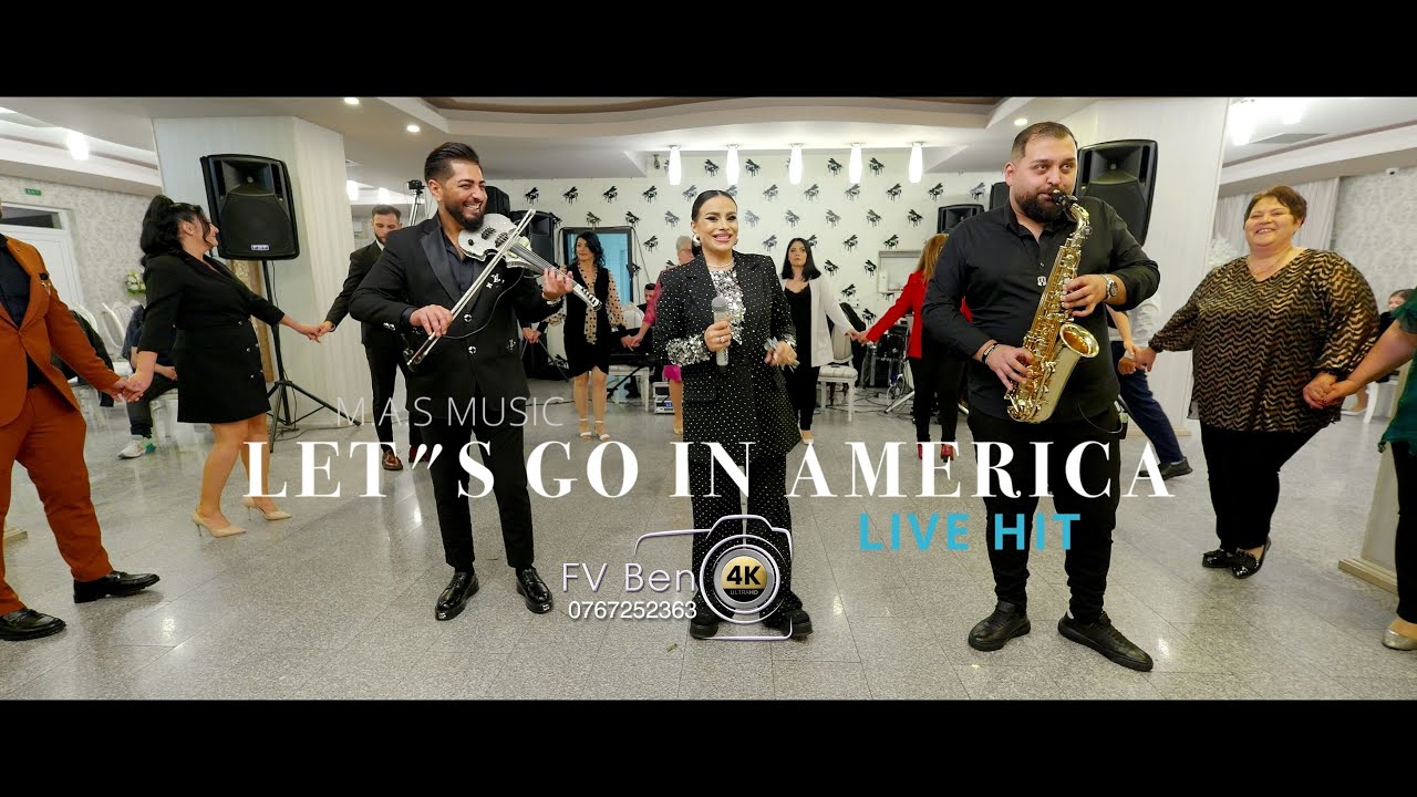 Andreea Mihutescu & Marius Paganini||M.A.S Music||Let's Go In America||Super HIT||Live 4K