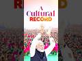 PM Modi extends his wishes to the #tribal community on the world record of Dhimsa dance | #shorts
