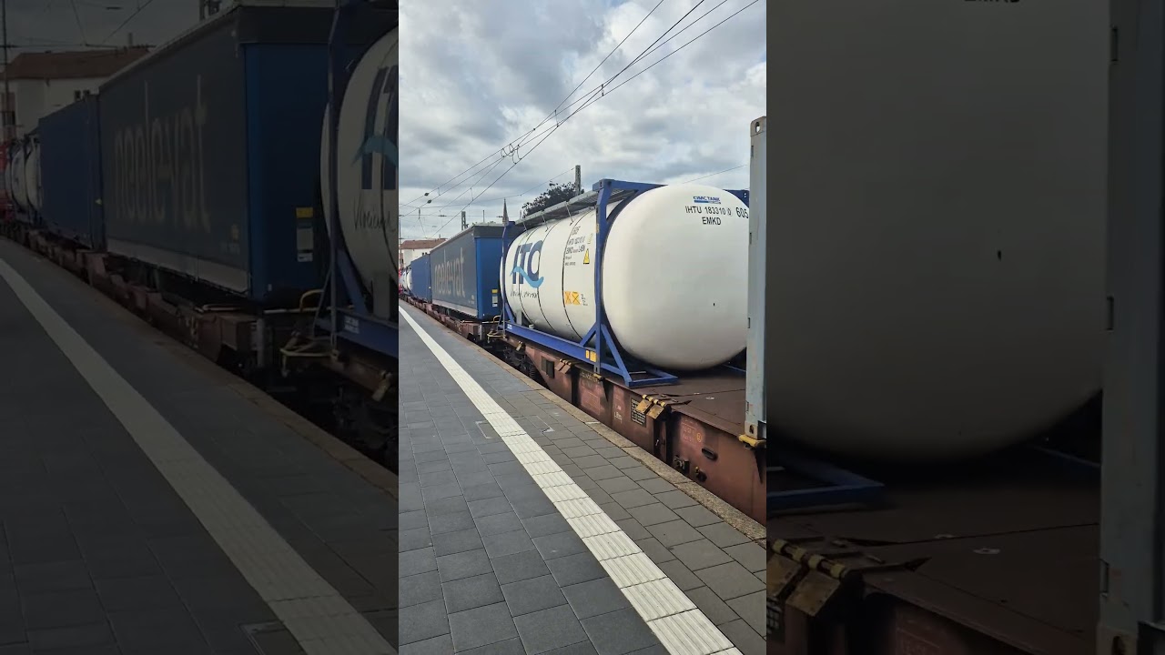 SBB Cargo locomotive 193 542  with containers heading North. #trainspotting #sbbcargo