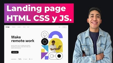 🚀 crear Landing Page (HTML + CSS + JS)