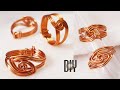 Eye ring | Don't use stone | How to do | Copper jewelry | DIY 635
