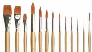SAA Gold Brushes - Size Six Rigger