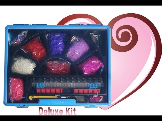 Loom Kit Box Rainbow Loom Kit Box NEW* Rainbow Loom Treasure Box Part 1 YouTube
