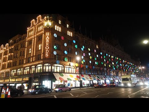 Harrods covered with dots for latest Louis Vuitton x Kusama