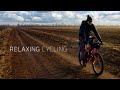 Relaxing cyclings  cinematic footage bicycle touring  4k