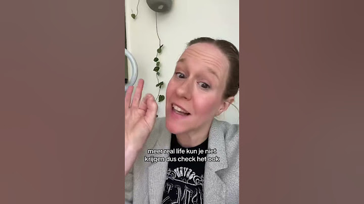 Ik heb ook een weekvlog op YouTube