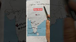 Class10 Geography Map Work| Software technology Parks | #aliyasaksharacademy #class10socialscience screenshot 5