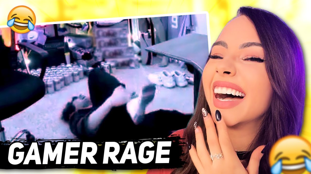 Bunnymon REACTS to 8 MINUTES OF GAMER RAGE !!! (PART 30)