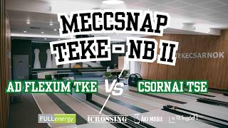 Download Lagu ÉLŐ: Ad Flexum TKE - Csornai TSE I NB II-es teke mérkőzés MP3