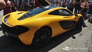 McLaren P1 Sighting - Mulholland Hwy California 4/06/2014
