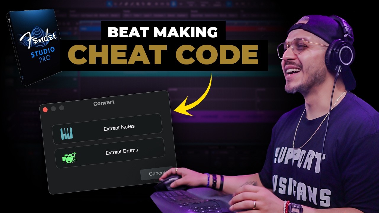 Making a Beat with the New Fender Studio Pro 8 Features