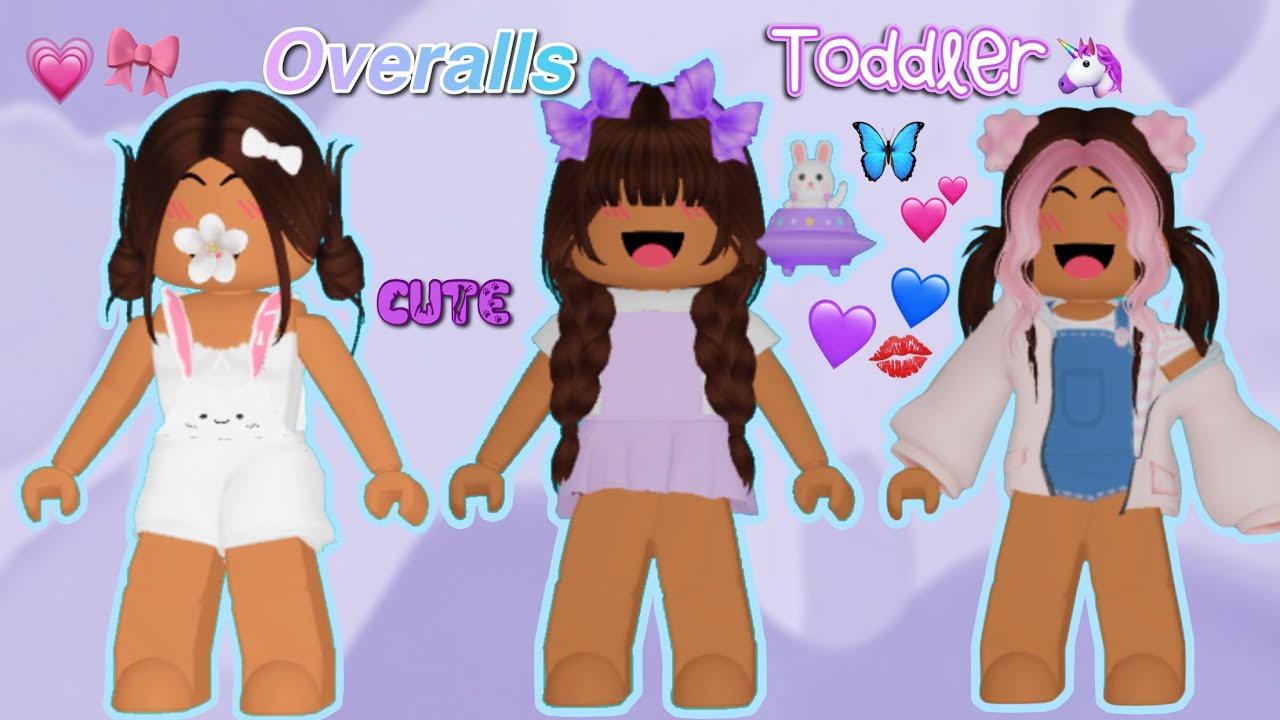 CUTE TODDLER OVERALLS ROBLOX OUTFIT CODES FOR RPS | berry avenue Outfit ...