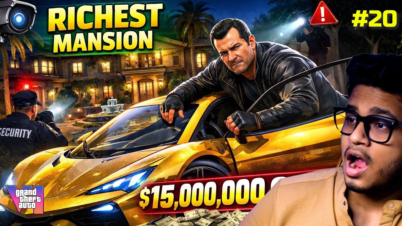 I Stole a $15 Million Supercar From a Billionaire’s Mansion! 😱 | GTA 5 Gameplay