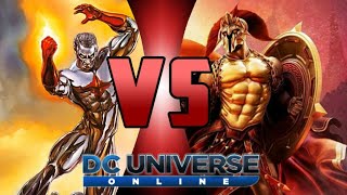 DCUO Captain Atom Vs Ares (Duel) PvE
