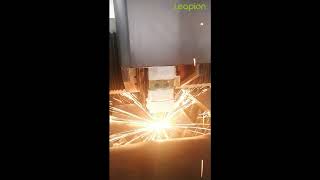 Countersink hole cutting from Leapion fiber laser cutting machine