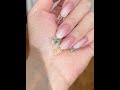 Elegant Dried Flower Cat Eye Nail Tutorial | Cool Design