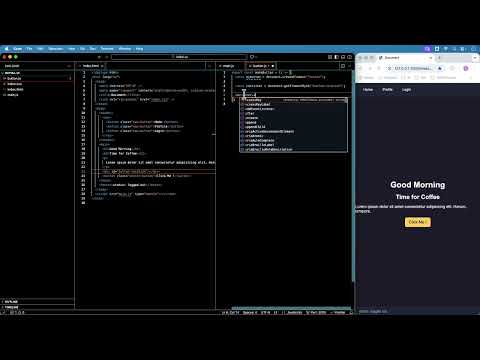 FRONTEND S03 L05 JavaScript DOM Manipulation (Create Elements etc)