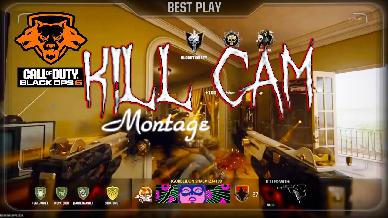 Epic CoD Kill Cam Montage | 6 Min Hype Edit